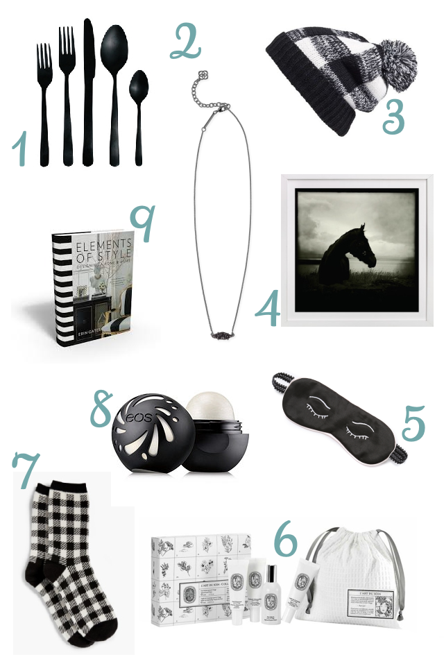 2016 Black & White Holiday Gift Guide Keeping it Mille